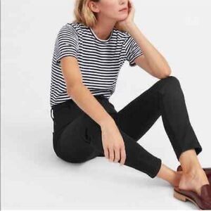 Everlane Black High Rise Ankle Jeans Sz 25